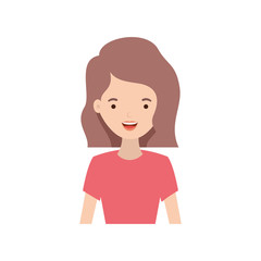 young woman avatar character