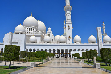 Sheikh Zayed Grand Mosque, Abu Dhabi, United Arab Emirates