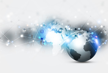 Global Security Web Background