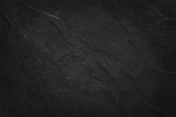 Dark grey black slate texture with high resolution, background of natural black stone wall.