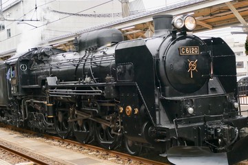 《蒸気機関車》秋田県大仙市