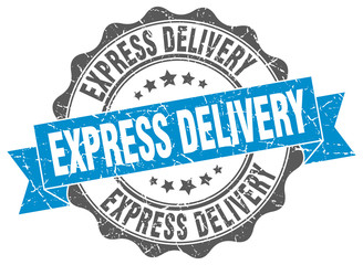 express delivery stamp. sign. seal