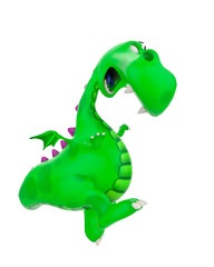 dino baby the green dragon cartoon