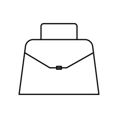 bag simple line icon