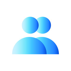 User group vector icon