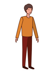 young man avatar character