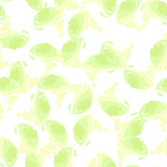 Obraz premium Spring camouflage of various shades of green, white and yellow colors