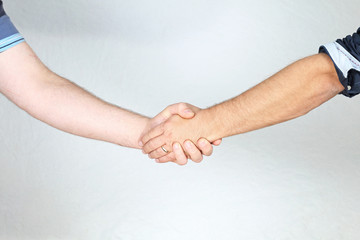 Men Hands Handshake
