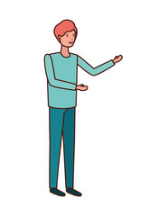 young man avatar character