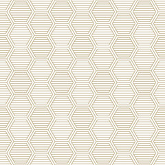 Seamless pattern with rhombus and diagonal lines. Abstract geometric background. Vector illustration.