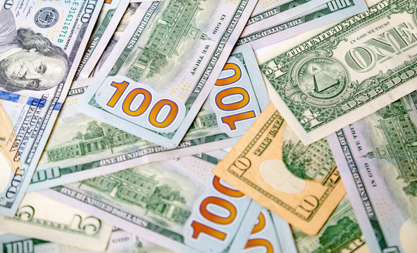 dinero billetes dolares modenas