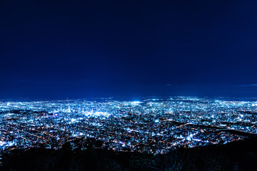 藻岩山の夜景