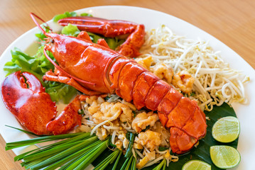 Pad thai lobster
