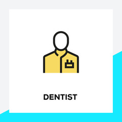 DENTIST LINE ICON SET