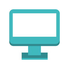 Computer screen hardware symbol