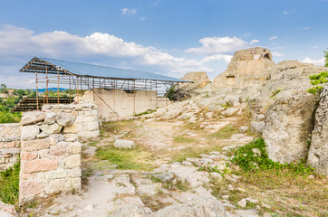 Fototapeta na wymiar The thracian sanctuary and tomb Tatul