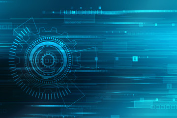 Digital Abstract technology background, Binary Background, futuristic background, cyberspace Concept