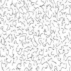 Naklejka premium The Structure consisting of lines , white dots, constellations on a black background, geometric shapes. Illustrated image. Design for Wallpaper, cases, bags, fabric, foil and packaging.
