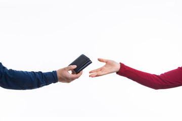 wife taking husband last money