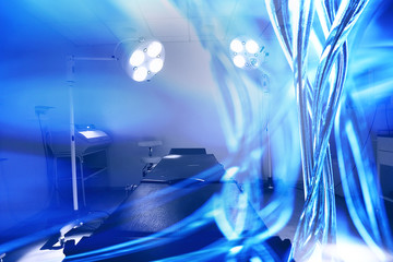 cosmetic surgery background blurred / concept modern surgical clinic, beauty medicine, blurred background design