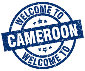 welcome to Cameroon blue stamp