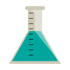 chesmitry flask symbol isolated