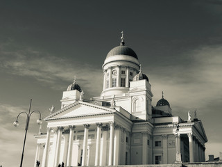 Helsinki Cathedral and Senate Square, The Most Popular landscapes and sightseeing places in Helsinki, Finland