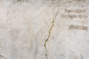 Cracked concrete vintage wall background. Closeup Texture abstract old wall background.