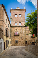 Fototapeta na wymiar Casares miasto w Hiszpanii w prowincji Estremadura