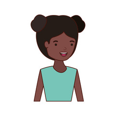 young woman avatar character
