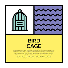 BIRD CAGE ICON CONCEPT