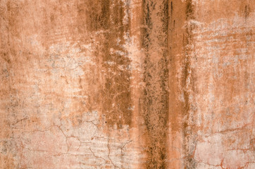 brown dirty mildewed wall