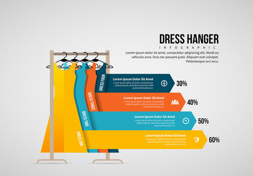 Dress Hanger Infographic