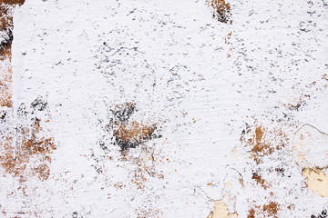 Background from high detailed fragment stone white wall