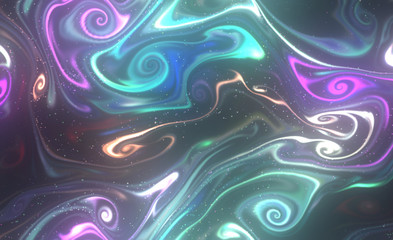 Magic space texture, pattern, looks like colorful smoke