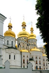 Fototapeta na wymiar kiev-pechersk lavra monastery, Kyiv, kiev, church, cupola, monastery, architecture, religion, orthodox, building, history, ukraine, old,