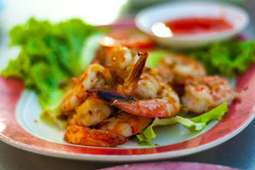 Thai food famous menu 