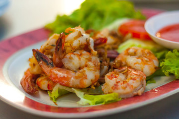 Thai food famous menu 