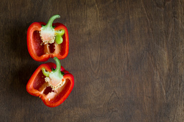 Trendy ugly organic vegetables on the table. Horizontal orientation