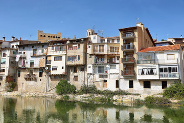 Fototapeta na wymiar Medieval city Valderrobres in Aragon, Spain