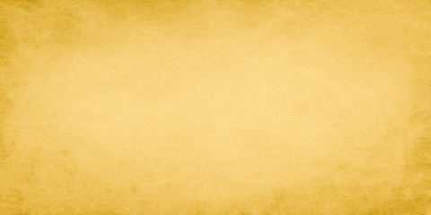 Gold wide grunge vintage paper.