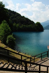 Panorama su lago