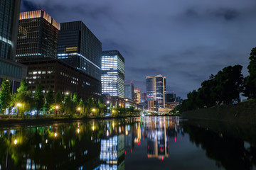 Fototapeta na wymiar 東京 丸の内 夜景