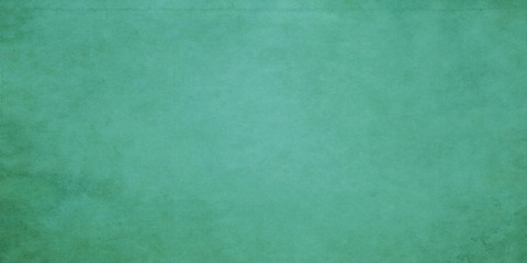 Green wide grunge effect texture.