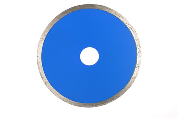 Abrasive discs for metal and stone grinding, cutting on white background