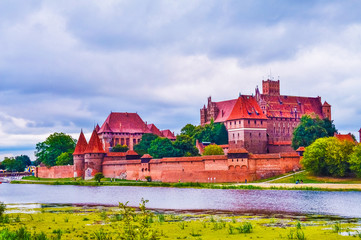 The Malbork Castle, Poland