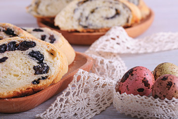 Baking for the spring holiday of Easter.