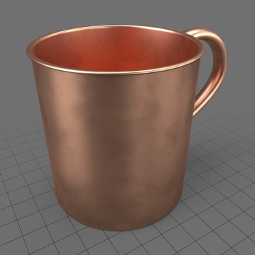 Copper tumbler