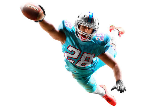 American Football Player White Background Images – Browse 21,049 Stock  Photos, Vectors, and Video | Adobe Stock