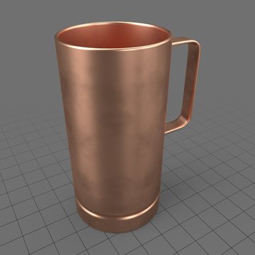 Copper tall mug
